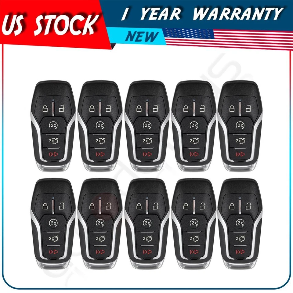 10 piezas para Ford/Lincoln 2013-20/llave inteligente/M3N-A2C31243300 DS7T-15K601-CL Foto 1 de 4