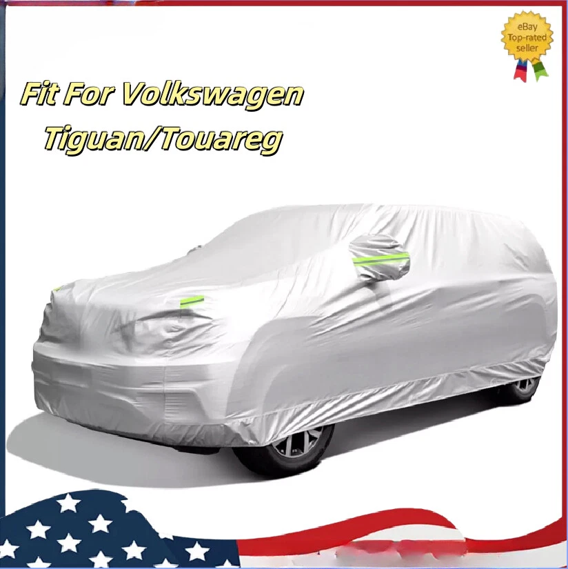 Cubierta impermeable apta para Volkswagen Tiguan Touareg protección contra todo tipo de clima Foto 1 de 4