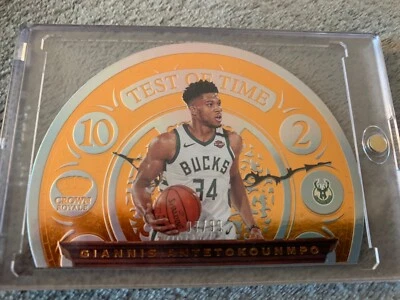 2020-21 Giannis Antetokounmpo BRONZE /99 Crown Royale Test of Time #1 Bucks MVP - Image 1 of 2