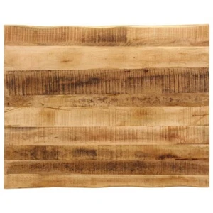 vidaXL vidaXL Table Top Live Edge 90x80x3.8 cm Solid Wood Rough Mango - Picture 1 of 1