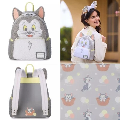 Mini Mochila Pastel Disney Parks X Loungefly Figaro Pinocho (NUEVA CON ETIQUETA) Foto 1 de 4
