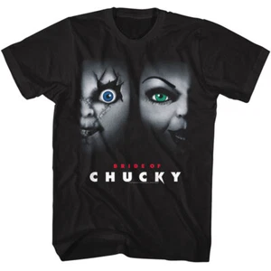 Childs Play The Bride Of Chucky Green Eye Tiffany Valentine Men's T Shirt - Picture 1 of 5