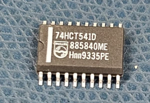 10PCS 74HCT541D Buffer, Non-Inverting 1 Element 8 Bit per Element 3-State Output - Picture 1 of 1