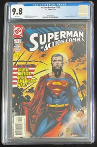 Action Comics #775 (2001, DC) CGC 9.8 NM/MT - 1st Appearance of Manchester Black - Picture 1 of 4