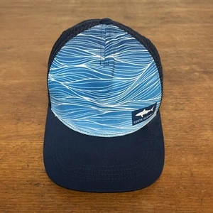 Costa Ocearch Hat Cap Shark Wave Polyester & Mesh Snapback One Size - Picture 1 of 7