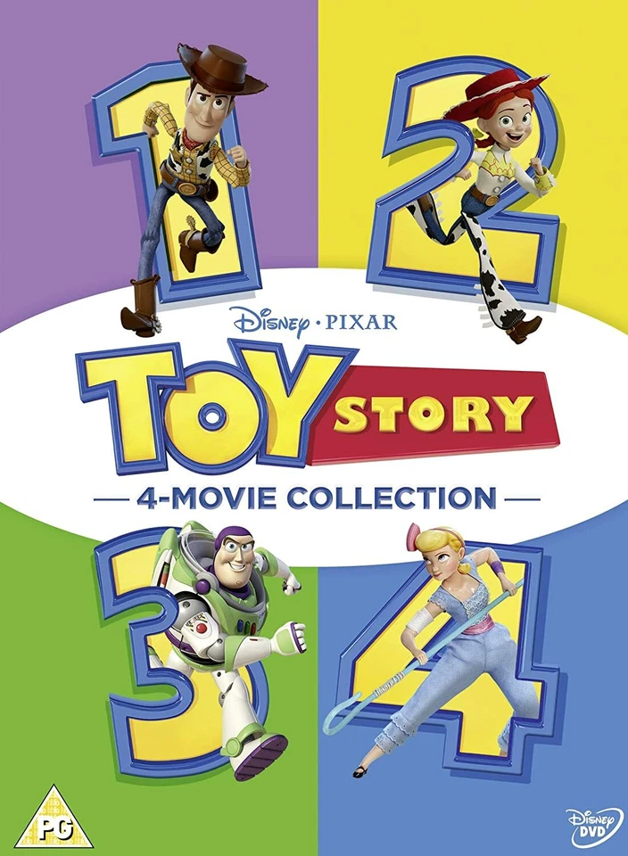 Toy Story 1-4 [DVD] - Image 1 of 1