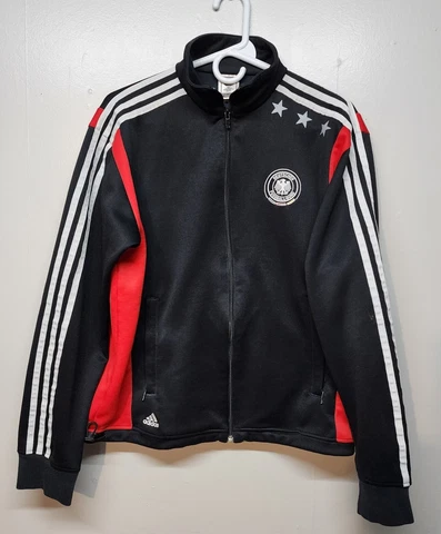 Adidas Men’s Deutscher Fussball-Bund Jacket Germany 2006 World Cup Sz M Black Cover