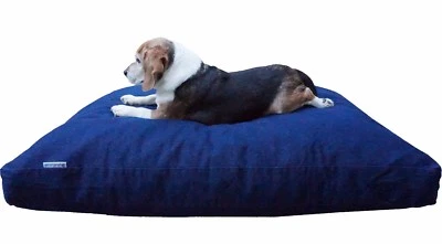 Memory Foam Pet Dog Bed  for Medium to Large Dogs with Durable Denim Jeans Cover - Image 1 of 4