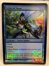 Scion of Oona Lorwyn FOIL LP MTG Faerie Soldier FREE TRACKING SAME DAY HANDLING