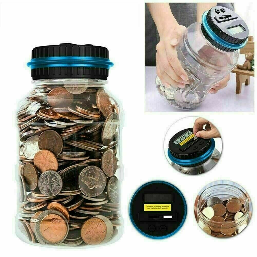 Salvadanaio Elettronico Contamonete - Design Anime Per Adulti E Bambini - Foto 3