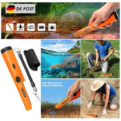 MARKENLOS Schatzsuche Pro-Pointer AT Pin Pointer Metalldetektor Metallsuchgerät PinPointer