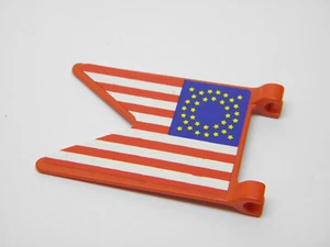 Playmobil 3485 Flag Bandera Drapeau avec Sticker Western Nordistes U.S Army - Picture 1 of 2