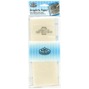 Royal & Langnickel White Graphite Paper Pack (4pc) - Picture 1 of 3