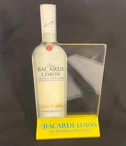Espositore da tavolo acrilico Bacardi Limon Rum o cornice portafoto 4 x 6  - Foto 1 di 7