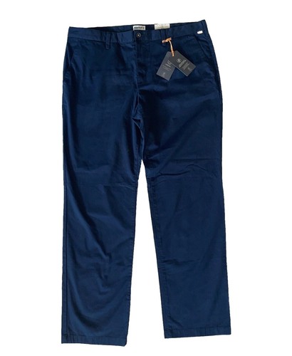 Pantalone Timberland Uomo Squam Lake Vestibilità Dritta Cotone Elasticizzato Twill A29PF Nuovo con etichette