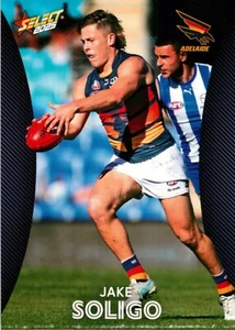 2025 Adelaide Crows AFL Select Footy Stars Card - Jake Soligo - Bild 1 von 3