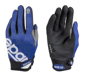 Guantes mecánicos Sparco MECA 3 correa ajustable azul X grande 002093AZ4XL - Imagen 1 de 2