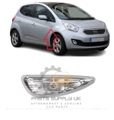 NUEVO PARA KIA VENGA 10-19 GUARDABARROS DELANTERO LÁMPARA INDICADORA LATERAL DERECHA O/S - Imagen 1 de 2
