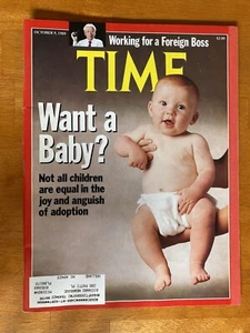 Time Magazine, October 9, 1989, "Want A Baby?" - Picture 1 of 2
