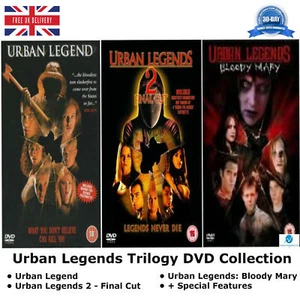 URBAN LEGENDS Trilogy 1-3 Complete Season 1 2 3 Special Feature Sealed UK R2 DVD - Picture 1 of 12