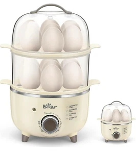 Bear Electric Rapid Egg Cooker Up To 14 Eggs New - Picture 1 of 8
