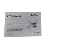 Channel Master 4in. Wall-Mountable Antenna Mast Mount CM-3079 - Picture 1 of 1