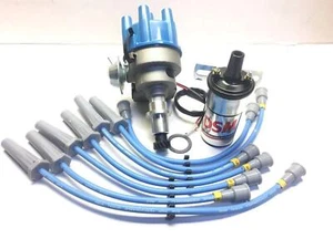 HOLDEN electronic distributor 138 149 161 179 186 202 with coil and leads  - Bild 1 von 10