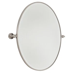 Minka Lavery Mirrors 27" W x 35-3/4" H Oval Framed Bathroom Mirror - Picture 1 of 6