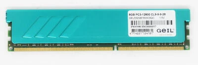 GeIL 8 GB (1x8GB) GEL332GB1600C9QC PC3-12800 (DDR3-1600) RAM (#20336) - Bild 1 von 2