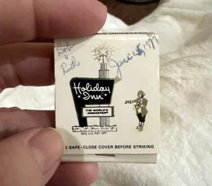 Matchbook Cover-Holiday Inn of Fredericksburg South Virginia-Battlefields - Picture 1 of 3
