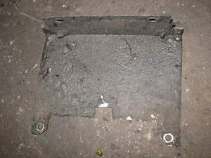 83 CUSHMAN HAULSTER LOWER TRANSMISSION COVER * - Picture 1 of 2