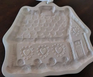 VTG Brown Bag Cookie Mold ~ Gingerbread House Christmas 1993 - Picture 1 of 2