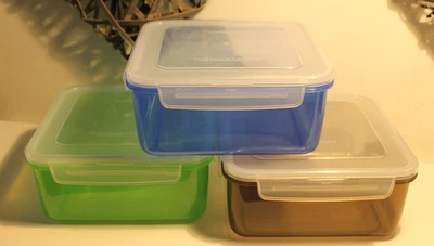 3 Lock und Lock LocknLock Vorratsdose Dosen Set  FARB MIX  2 Liter / HPL 980 - Bild 1 von 3