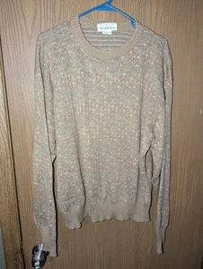 Vintage Tricots St Raphael Herren Pullover Medium Biggie Coogi Stil Geometrisch Cosby - Bild 1 von 7