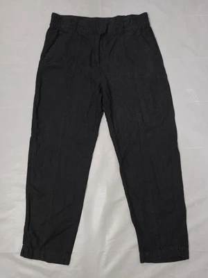 Pantalón Next de Lino Talla 14 L Cintura Alta Cónico Ligero Foto 1 de 4