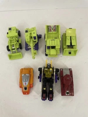 Transformers G1 Takara Constructicon Devastator 1984 Mini Bots Lot - Image 1 of 4