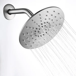 Rainfall Shower Head, Rain Shower Head Set - Ultra-Thin Design High Flow Stai... - Picture 1 of 9