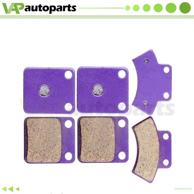 1987 Front and Rear Carbon fiber Brake Pads Fits POLARIS Trail Boss 4x4 Foto 1 de 4