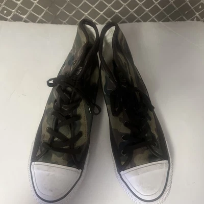 Denim & Supply Ralph Lauren Jammie Hi-Top Sneaker Camouflage Mens 10 D - Image 1 of 4