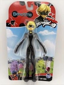 ZAG HEROEZ Miraculous Bend-em's Toy Cat Noir New in Package - Picture 1 of 2