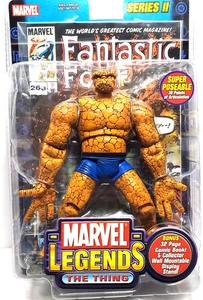 Marvel Legends Series II THE THING Collectible Action Figure Original 2002 - Picture 1 of 9