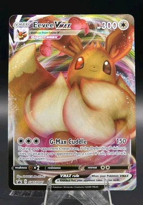 Eevee VMAX SWSH087 SWSH: Sword & Shield Promo Cards Holo Pokémon TCG Card  - Image 1 of 2