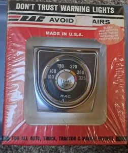 Trans Temp Gauge RAC NOS Rite Autotronics Corp Made In USA 449 All Engines  - Foto 1 di 12