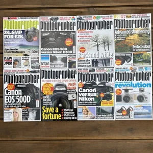 8 x Amateur Photographer Magazine £1 Each 2008 2009 Canon Nikon Black & White - Picture 1 of 9