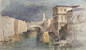 Joseph Mallord William Turner - 1775-1851 ? (or After) - Grand Canal Venice 1837 - Picture 1 of 17