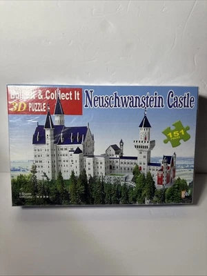 Go! Games Neuschwanstein Castle 3D Puzzle 151 Pieces – New Sealed, Architecture - Image 1 of 4