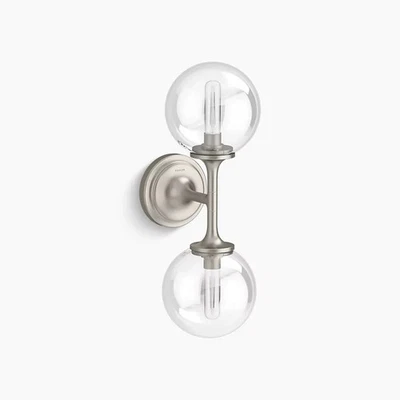 Kohler 31762-SC02-BNL - Bellera Two-light Sconce - Brushed Nickel - Image 1 of 3