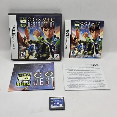 Ben 10: Ultimate Alien - Cosmic Destruction (Nintendo DS) CIB Complete w/ Poster - Image 1 of 3