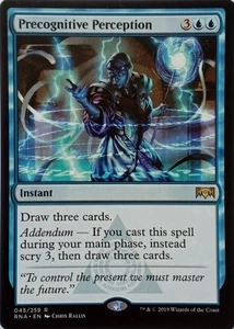 045/259 PRECOGNITIVE PERCEPTION RARE RAVNICA LOYALITY MTG KARTE - Bild 1 von 1