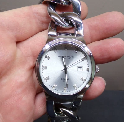 Women's AKRIBOS XXIV Water-Resistant Watch w/ New Battery - Works Great! - Image 1 of 4